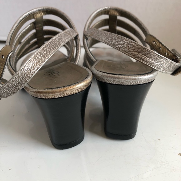 Gorg! YSL Yves Saint Laurent strappy block high heel shoes - Picture 13 of 16